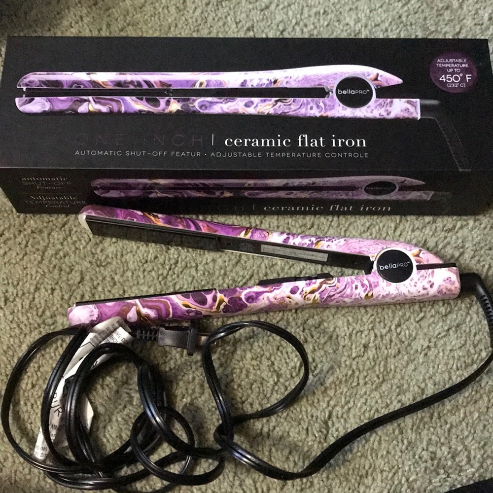 Bellapro one inch ceramic flat iron